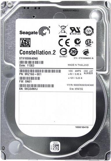 Image du produit Seagate Constellation (1 To, 2.5")