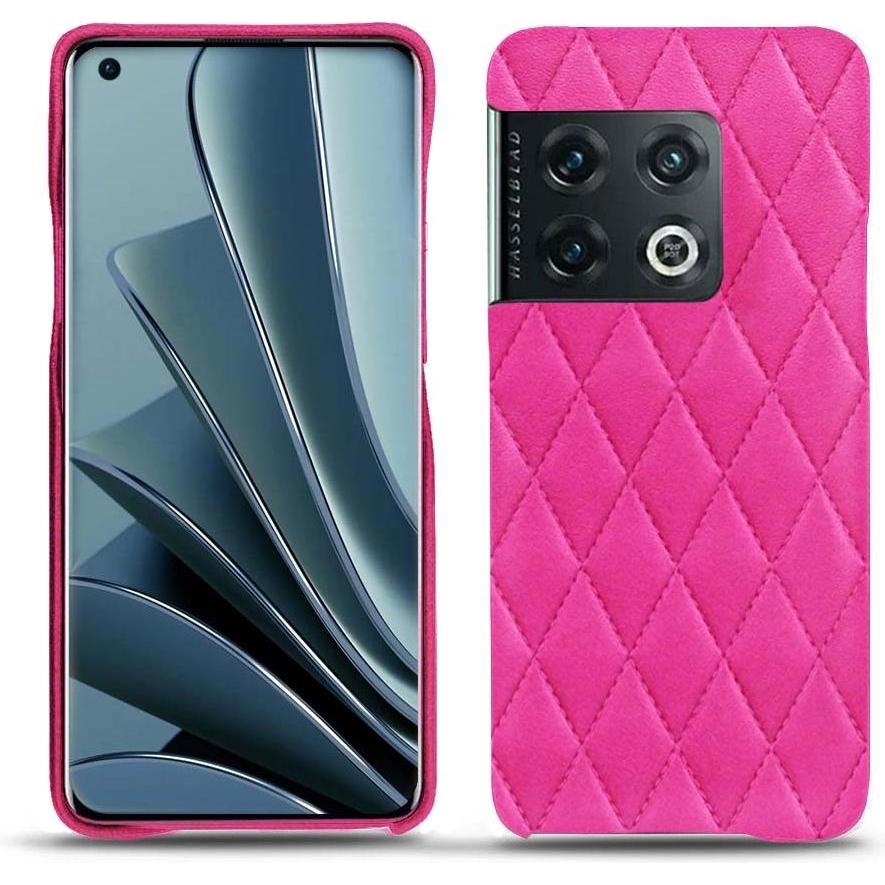 Thumbnail - Noreve Lederschutzhülle (OnePlus 10 Pro), Smartphone Hülle, Rosa