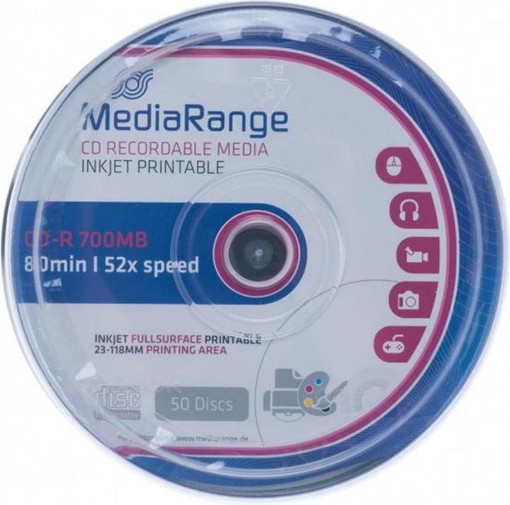 Image du produit MediaRange Cd-R (50x)