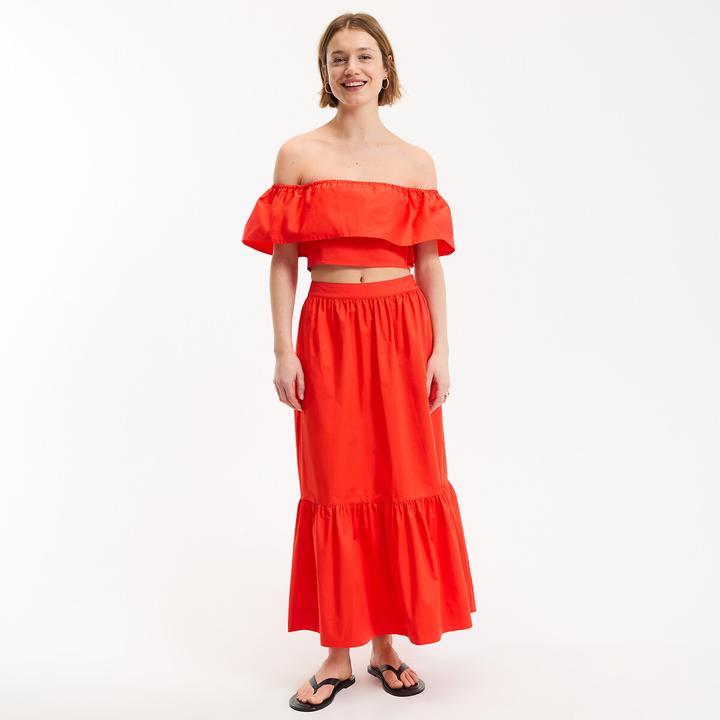 Immagine prodotto La Redoute Collections Kurzes Bustier-Top mit Rüschen (40)