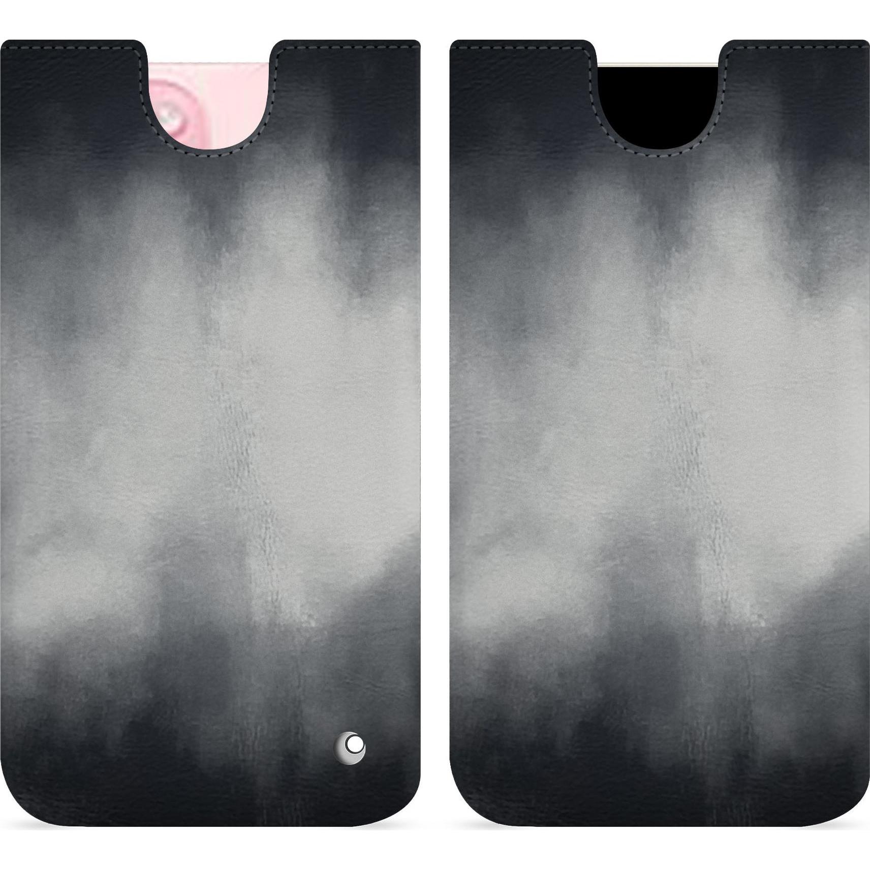 Thumbnail - Noreve Lederschutzhülle (Apple iPhone 15), Smartphone Hülle, Grau