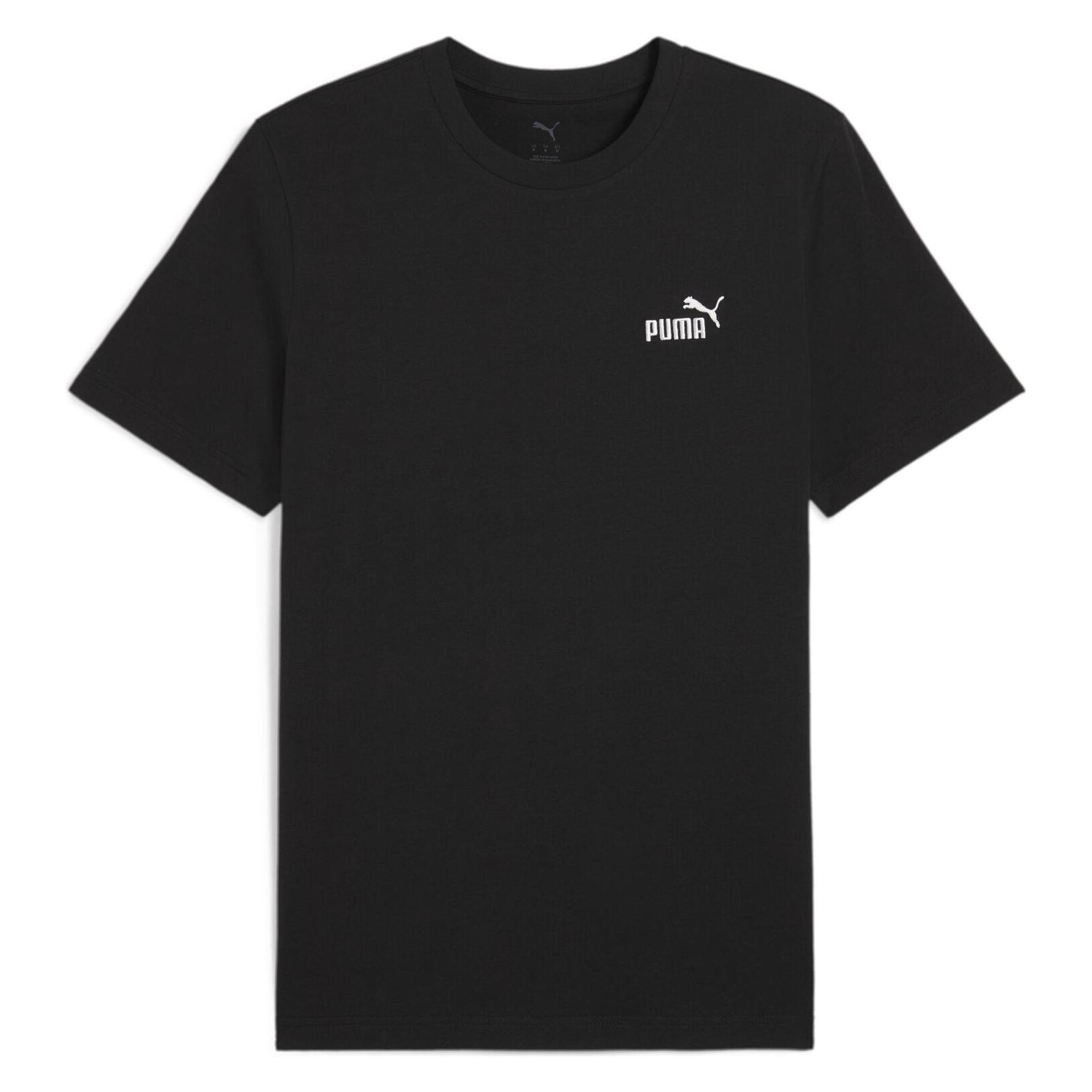 Puma, Mannen, Sportief Shirt, Nr. 1 (S), Zwart, S