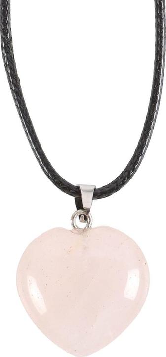 Immagine prodotto Something Different Healing Quarzo Rosa Cuore Collana (100% materiale sintetico)