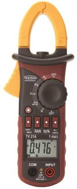 Produktbild Testboy Stromzange, Hand-Multimeter di (CAT III 600V, Hand-Multimeter)