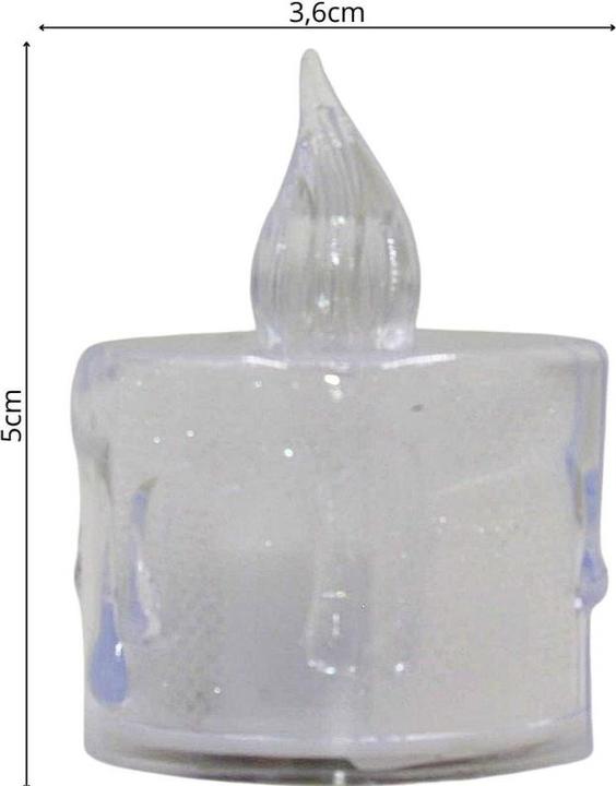 Productafbeelding LED Theelichtje Kaars 5 cm, Set van 24 (1x)