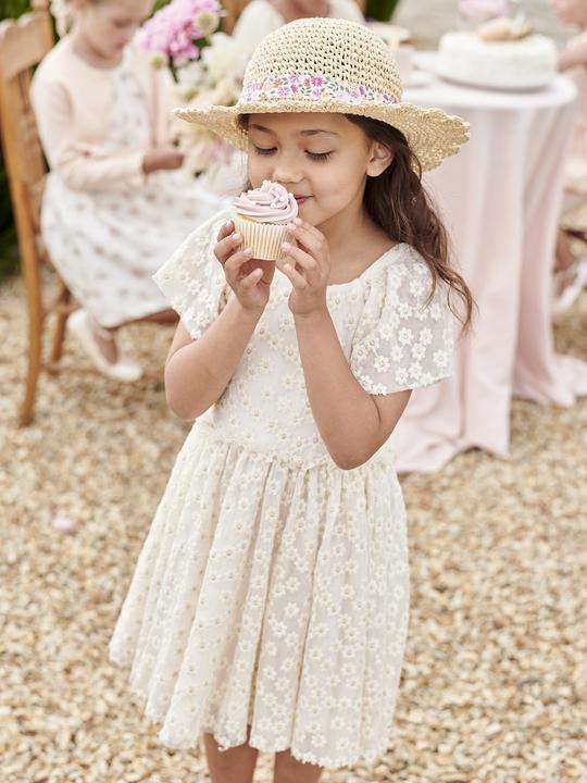 Produktbild Vertbaudet Festliches Mädchen Tüllkleid mit Stickerei (146, 152)