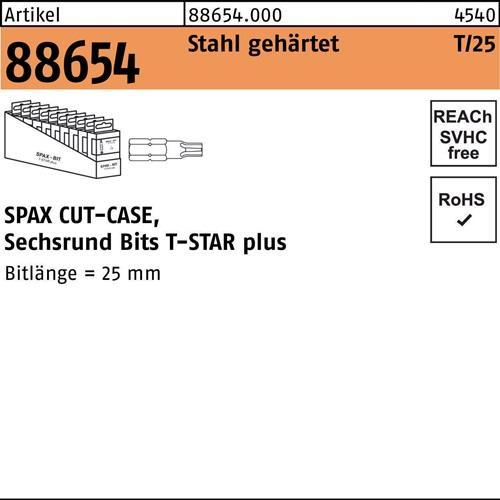 Produktbild Spax BIT T-STAR PLUS T10 25mm S (Innensechsrund TX)