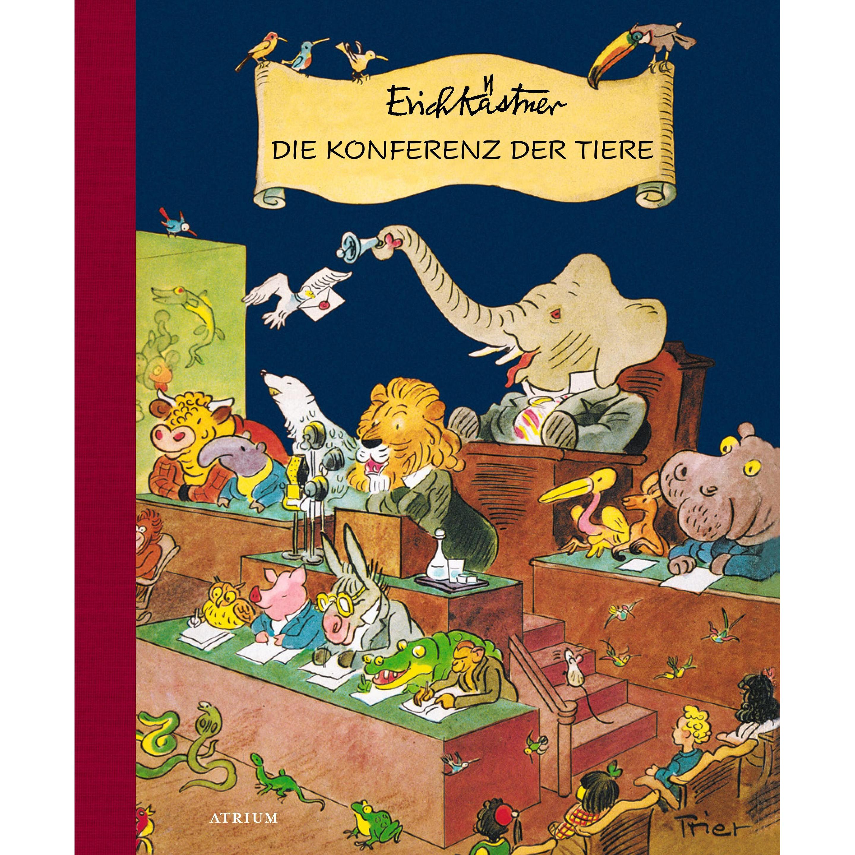 Die Konferenz der Tiere, Kinderbücher von Erich Knester