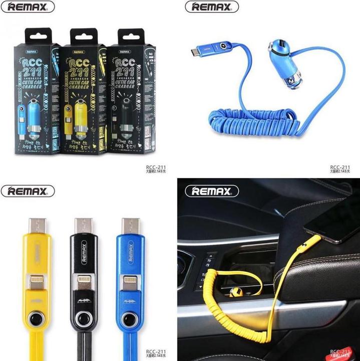 Actual product image Remax Cutie Car Charger RCC211