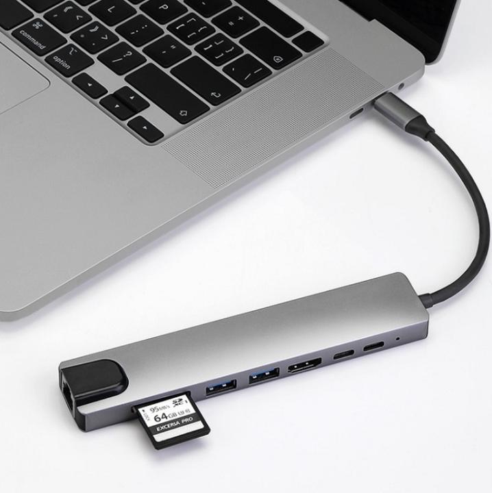 Produktbild Ueli Express 8 in 1 USB-C Dock (USB-C, 8 Ports)