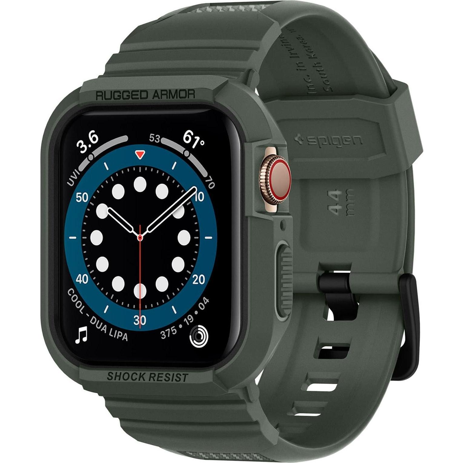Spigen Verde Rugged Armor Pro (44 Mm, Tpu), Cinturini Per Orologi,
