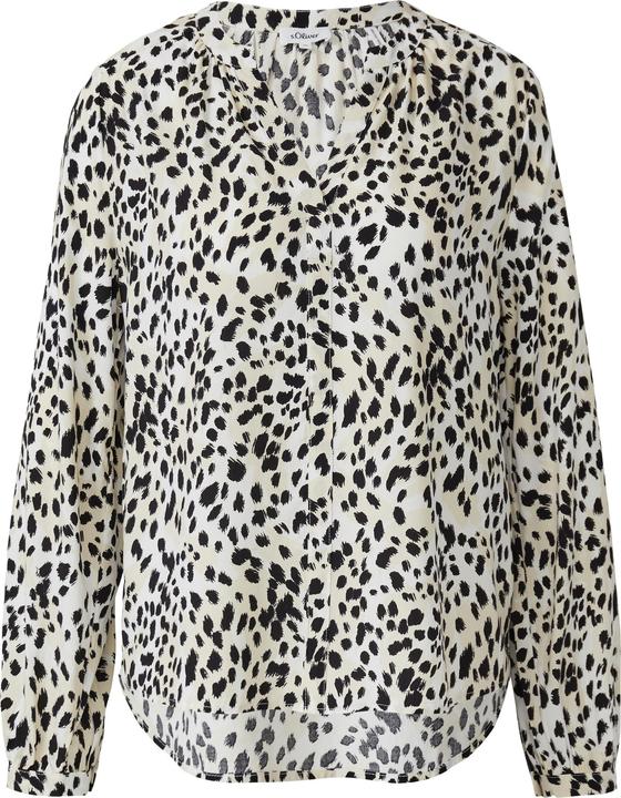 Immagine prodotto s.Oliver Bluse Tunikabluse aus Viskosemix mit All-over-Print (36)