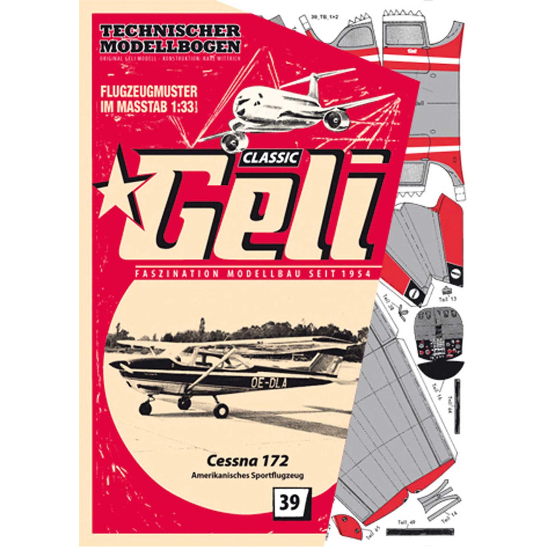 Thumbnail - Geli cessna 172 kartonmodell
