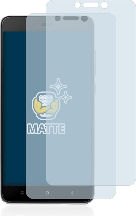 Actual product image BROTECT Anti-glare screen protector matt (2 Piece, Xiaomi Redmi Note 4)
