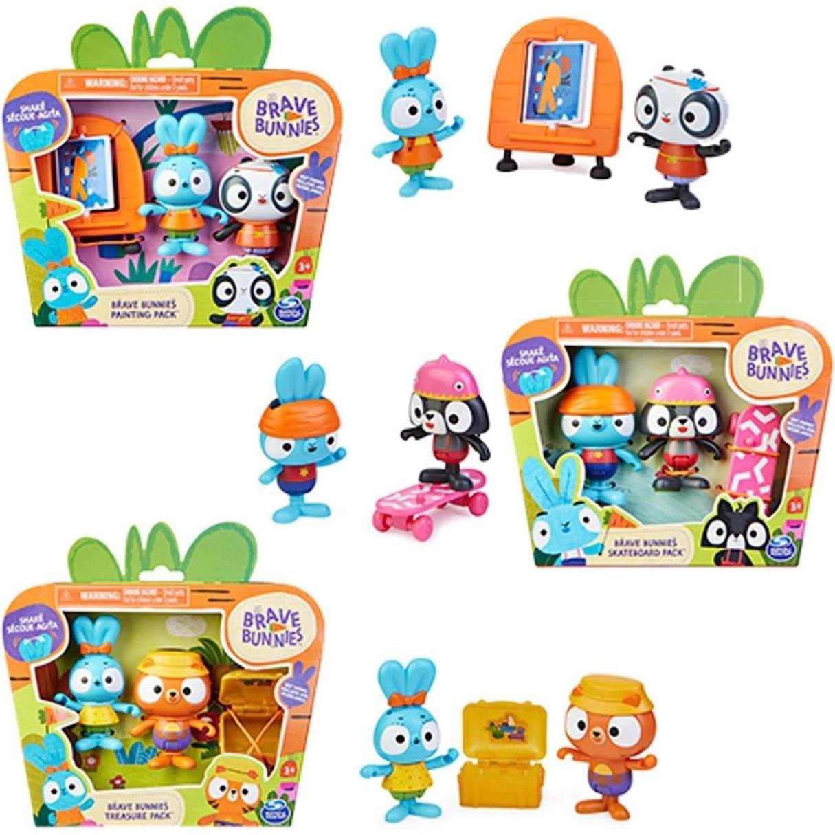 Spin Master Brave Bunnies Basis-Figuren-Set