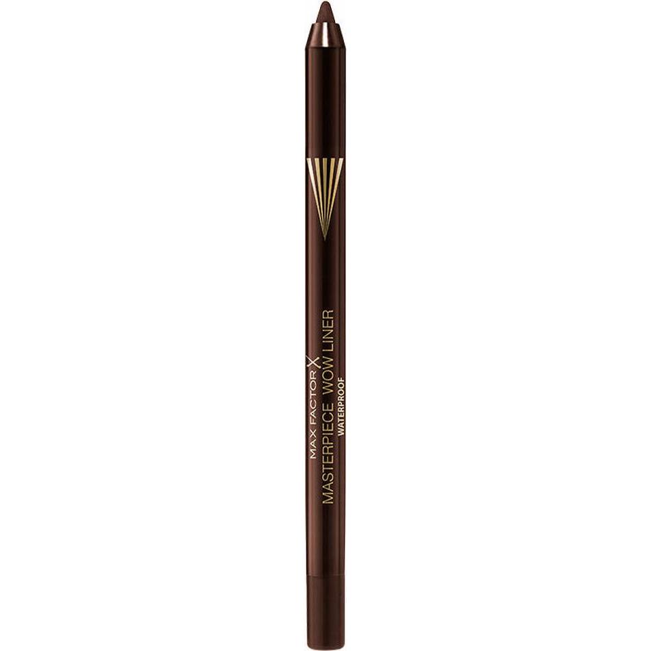 Max Factor, Eyeliner + Kajal, Masterpiece Wow Liner Wasserdicht 260 Schokoladenbraun (260 Marrone cioccolato, Cioccolatino)
