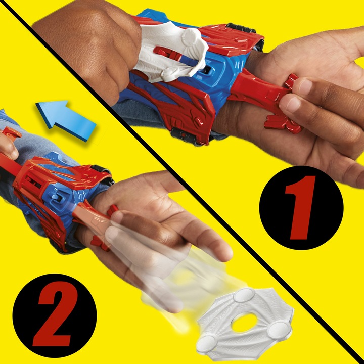 Actual product image Hasbro Spider-Man Web Slinging Armour Set