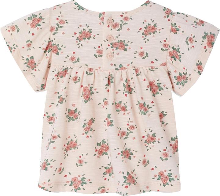 Produktbild Vertbaudet Bio-Kollektion: Mädchen Baby T-Shirt mit Blumenprint (80)