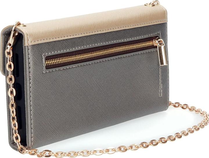 Actual product image Casetastic Clutch Samsung Galaxy A21s (2020) Gold/Silver (Samsung Galaxy A21s)