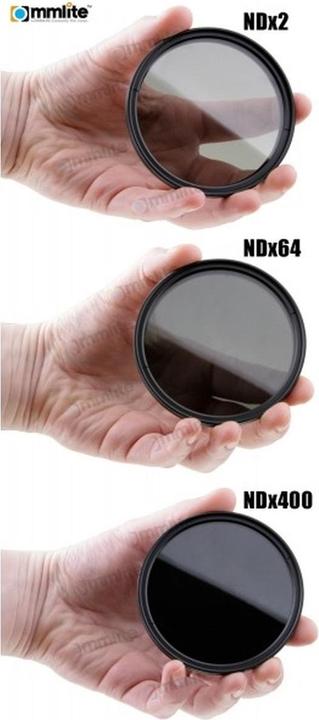 Image du produit Commlite Filtre ND variable Fader - 82 mm (82 mm, Filtre dégradé gris)