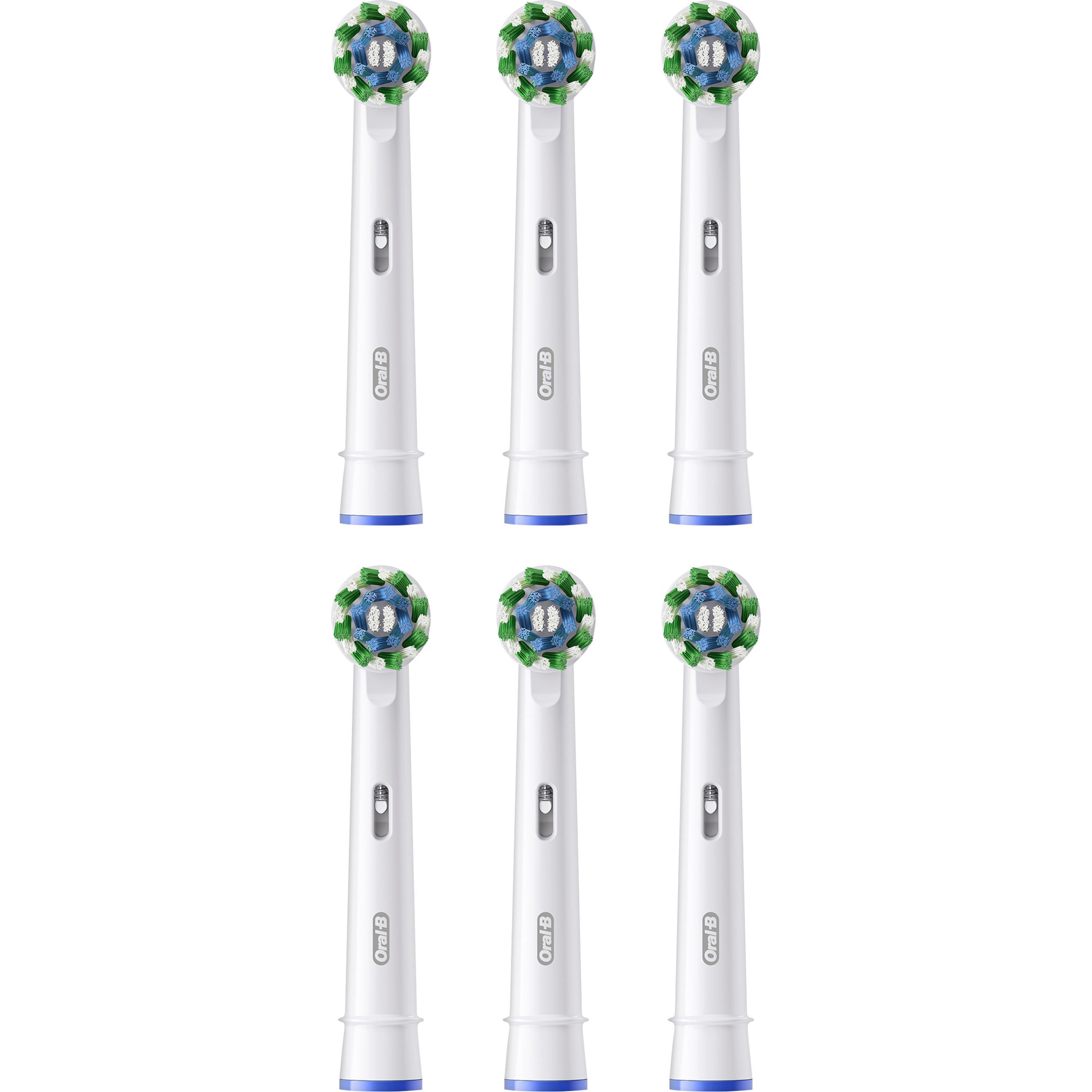 Oral-B, Borstels + opzetstukken, Per CrossAction (6x)