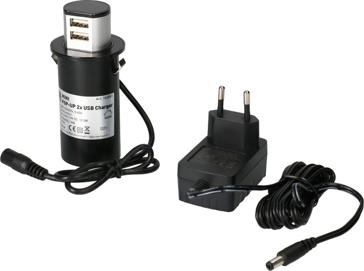 Actual product image Max Hauri MINI POP-UP Charger (2x, 2 m)