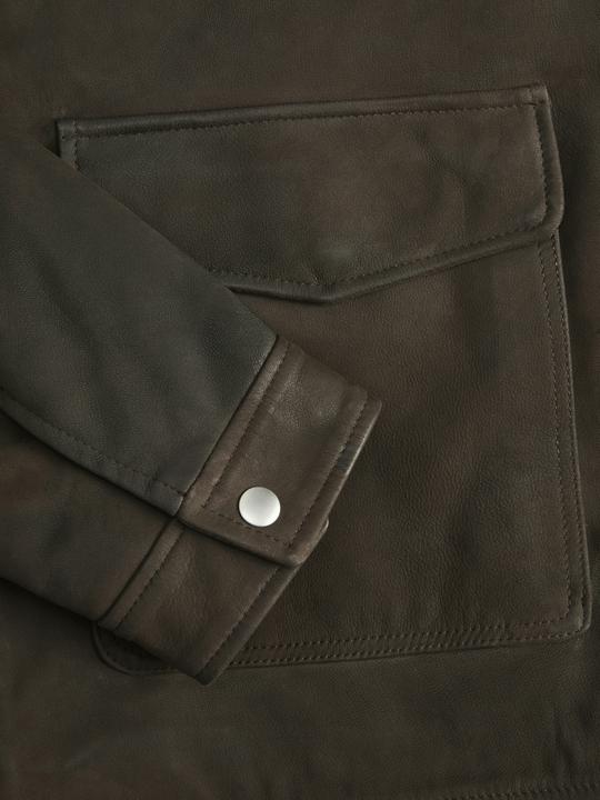 Actual product image Jack & Jones Leather Jacket (S)