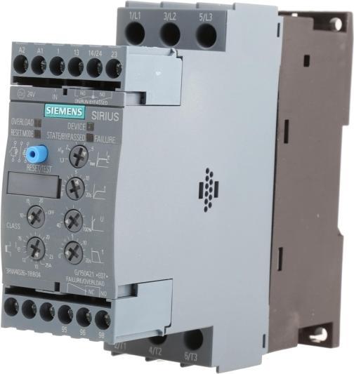 Image du produit Siemens DÉMARREUR PROGRESSIF SIRIUS, S0,25A,24V AC/DC