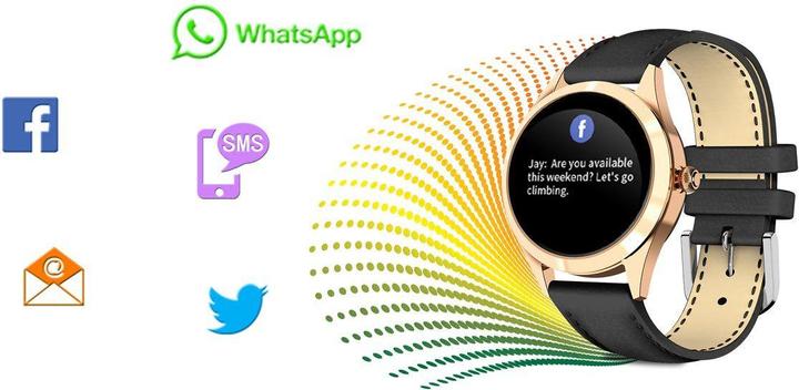 Actual product image Gino Rossi G. Rossi SW017-3 Gold/Black (sg011i) (38 mm)