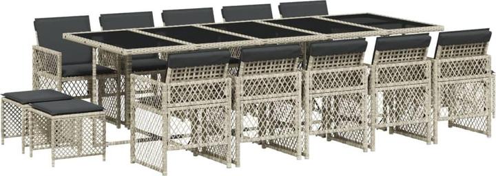 Produktbild vidaXL Garten Essgruppe (275 x 106 x 73 cm)
