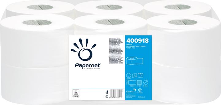 Papernet 400918 toilet paper 152 m (12 pcs.)