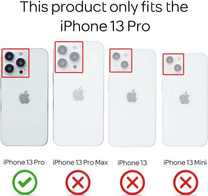 Actual product image Nalia Ring glitter silicone sleeve (Apple iPhone 13 Pro)