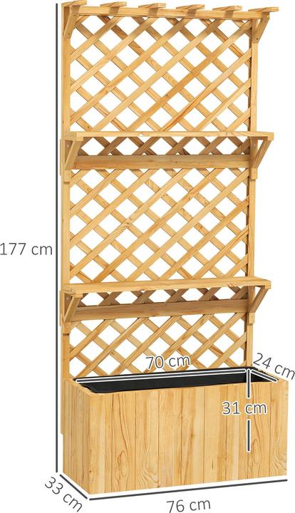 Produktbild Outsunny Hochbeet