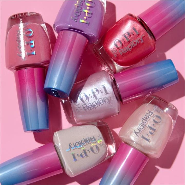 Image du produit OPI Vernis à ongles séchage rapide - nuances opaques, crème et scintillantes (Can't Hardly Wait, Nude, Vernis couleur)