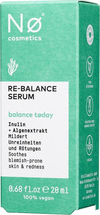 Image du produit Nø Cosmetics balance tøday Re-Balance Sérum (20 ml)