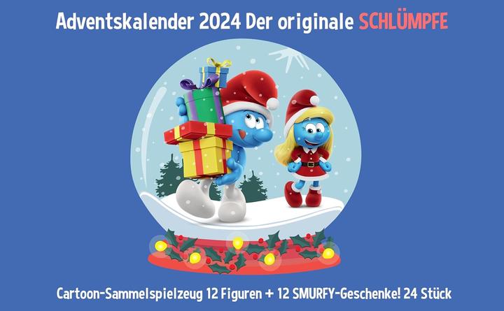 Actual product image Sohar's adventskalender 20 Smurfs
