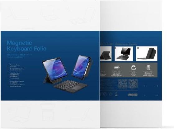 Produktbild Dux Ducis DK Series Keyboard Case (US, Galaxy Tab S10 Ultra, Galaxy Tab S9 Ultra, Galaxy Tab S8 Ultra)
