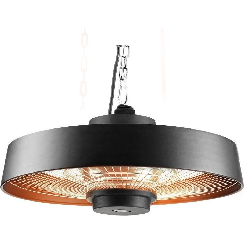 Neo Tools Radiant (2000W ceiling heater, aluminum, with remote control, switch, halogen lamp heating eleme, Heizkörper, ...