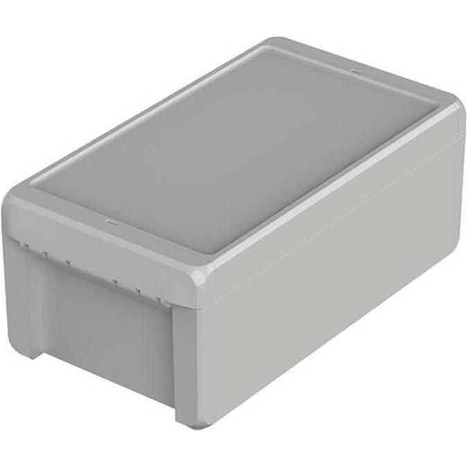 Bopla BOCUBE IP67 enclosure, ABS, RAL 7035 (Gehäuse), Elektronikzubehör + Gehäuse, Grau