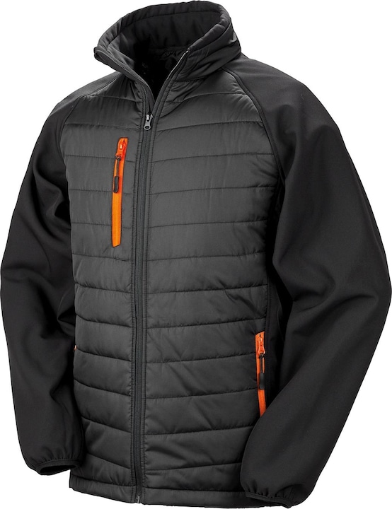 Black/Orange