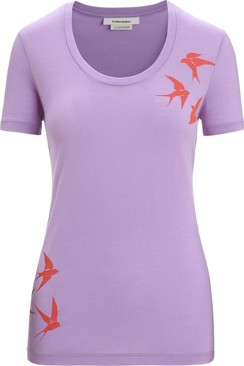 Produktbild Icebreaker Women's Tech Lite II S/S Scoop Swarming Shapes (M)