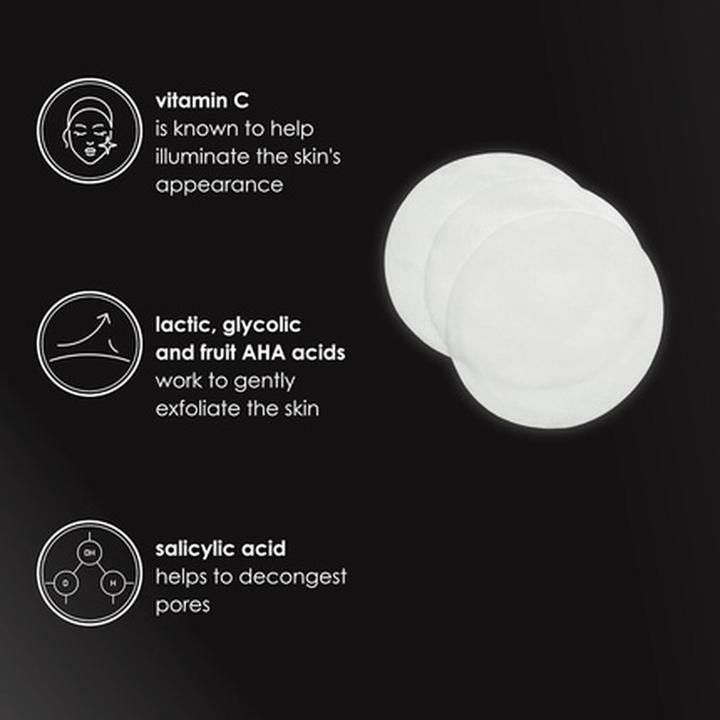Actual product image Rodial Vit C Brightening Cleansing Pads (Facial cleansing wipes, 20 ml)