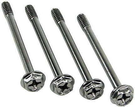 Phobya Vis UNC 6-32 x 40 croix (4xpcs) black nickel