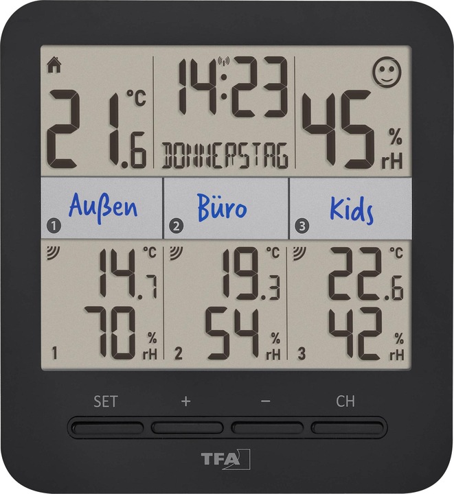 Produktbild TFA Funk-Thermo-Hygrometer