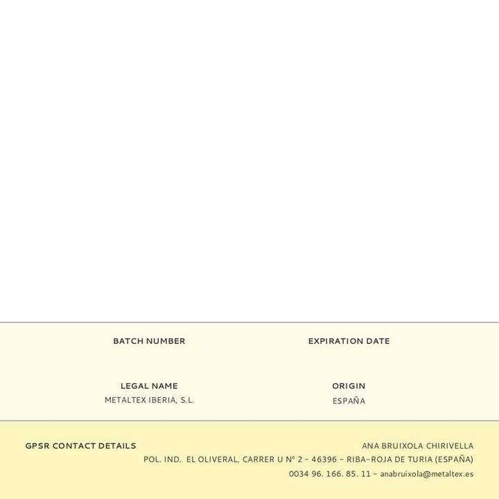 Nährwerte und Zutaten Metaltex Salatbesteck (Salatbesteck)