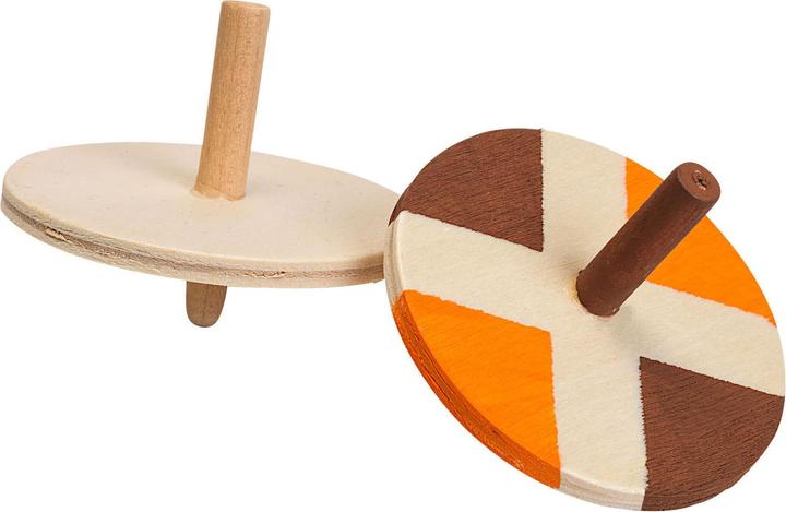 Produktbild Colorations Holzkreisel, 24er-Set