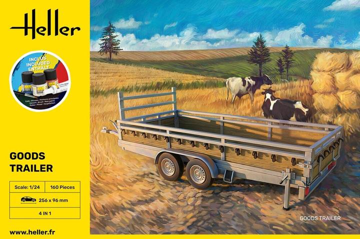 Actual product image Heller STARTER KIT Goods Trailer