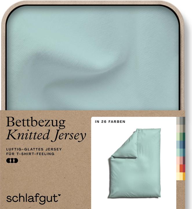 Produktbild schlafgut Knitted Jersey (Duvetbezug, 155 x 220 cm)