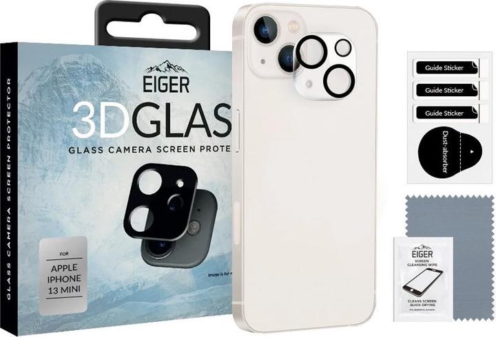 Actual product image Eiger Mountain Glass Lens (1 pcs., Apple iPhone 13 mini)