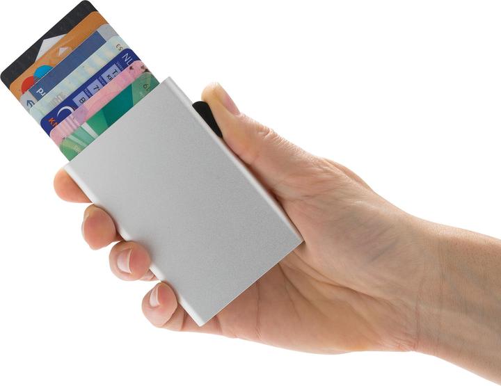 Actual product image C-secure Aluminium RFID Blocking Card Holder